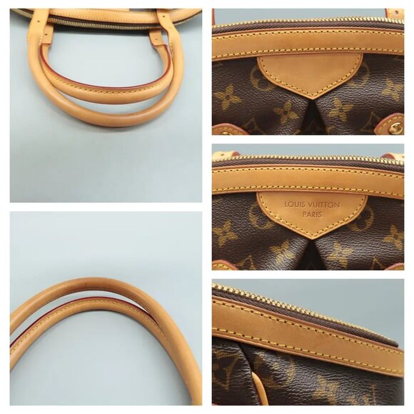 100% Authentic Louis Vuitton Tivoli Brown Monogram Canvas Tote - Picture 7 of 12